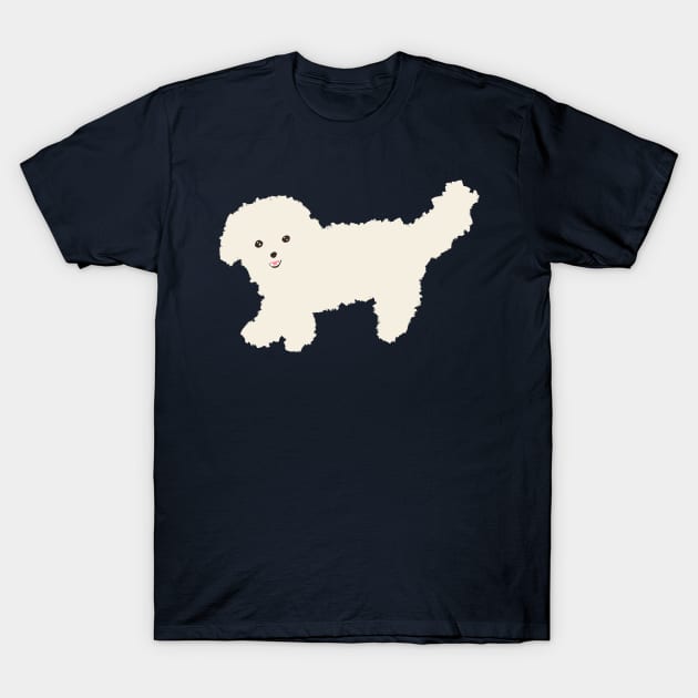 Happy Maltipoo T-Shirt by PatternbyNOK